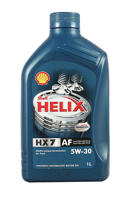 Масло моторное синтетическое - SHELL HELIX HX7 AF 5W30 1л